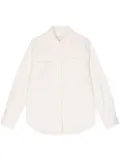 Maison Kitsuné patch-pocket cotton shirt - Neutrals