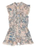 ZIMMERMANN Kids Halliday sleeveless playsuit - Neutrals