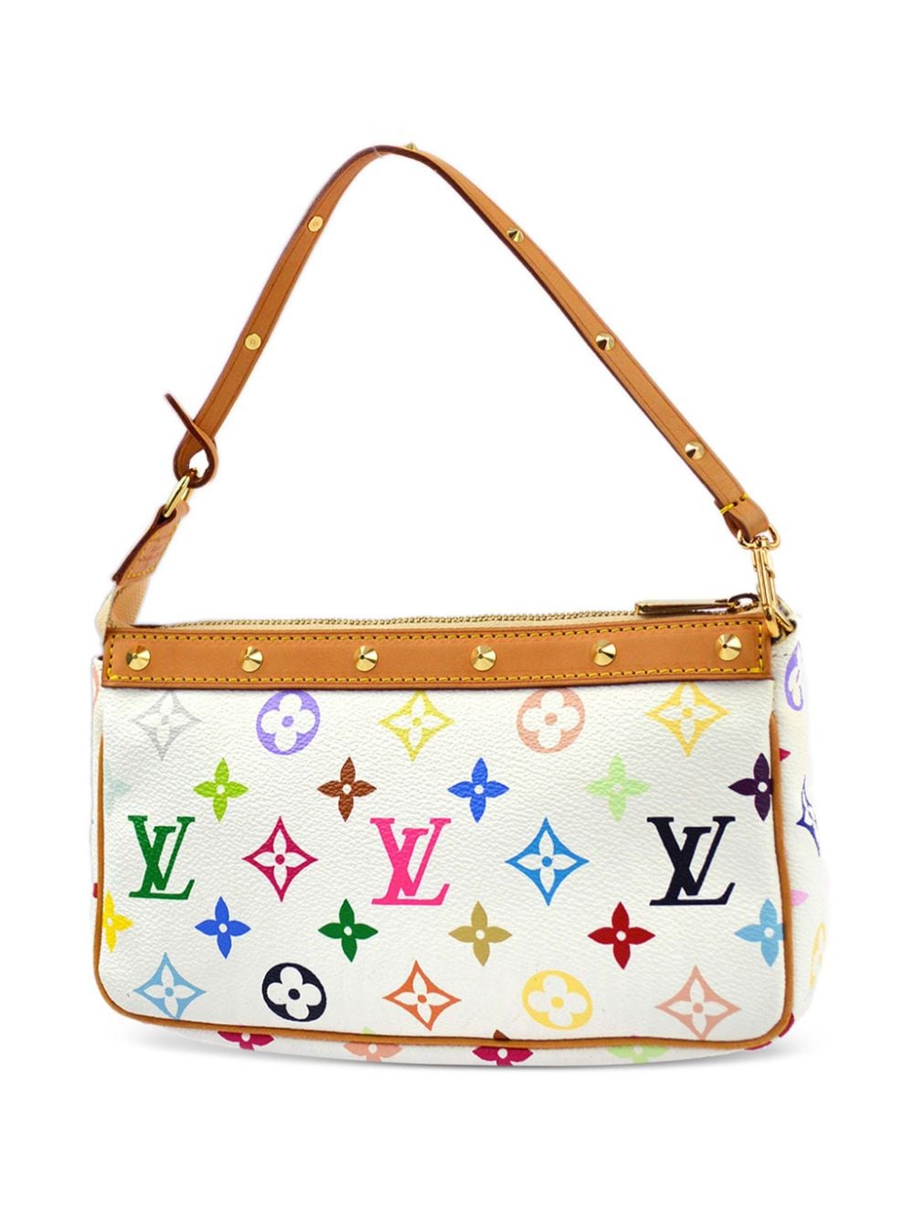 Louis Vuitton Pre-Owned x Takashi Murakami 2003 2003 Pochette Accessoires clutch bag - Wit