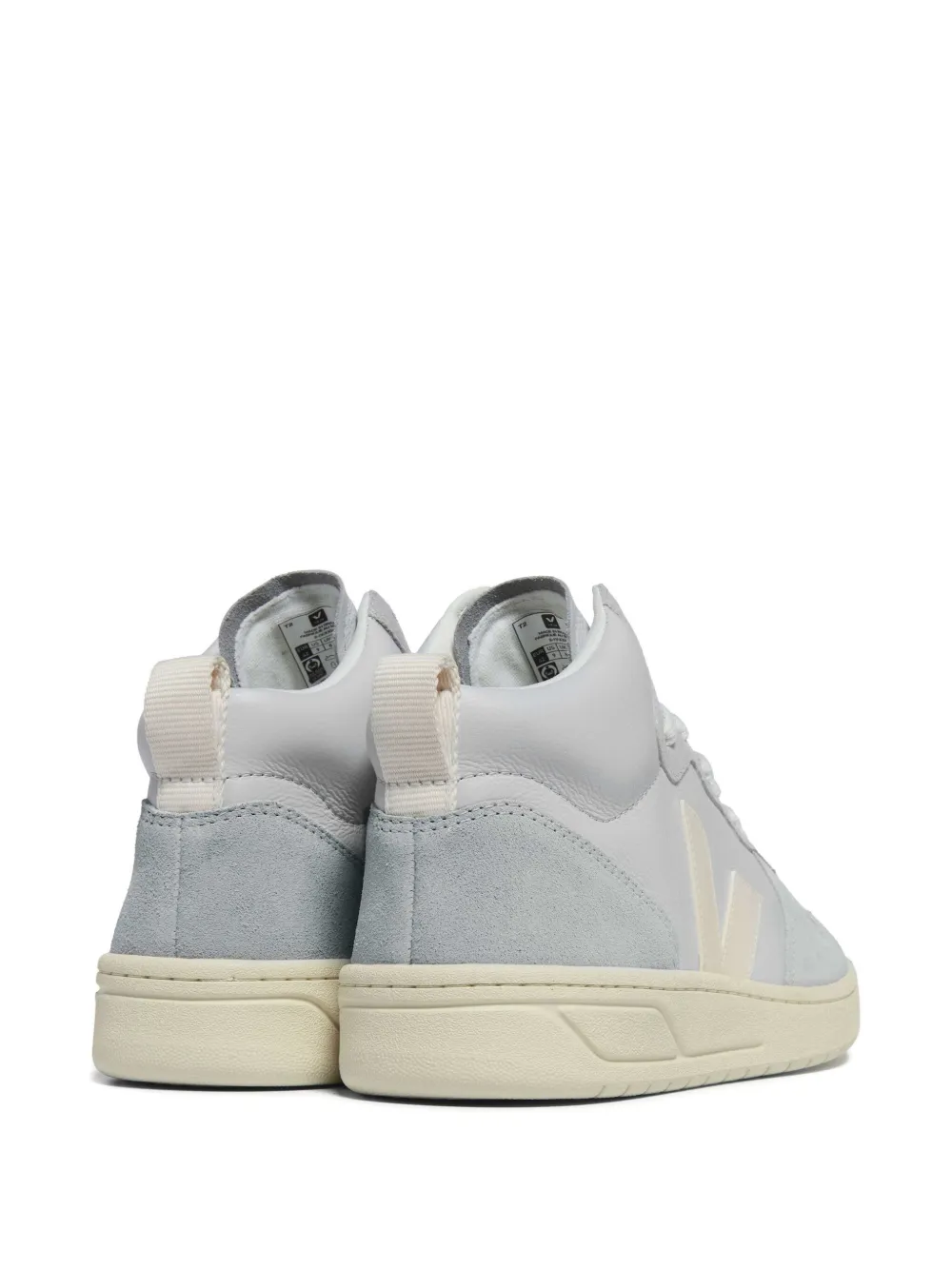 VEJA V-15 leather sneakers Grey