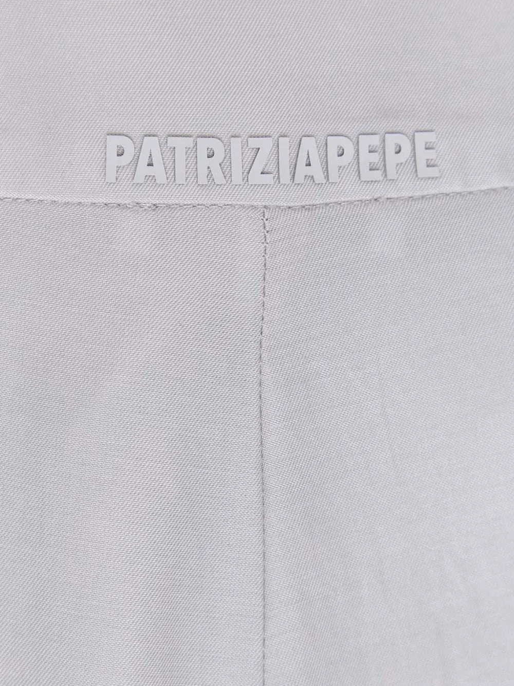 Patrizia Pepe Broek met reliëf Grijs