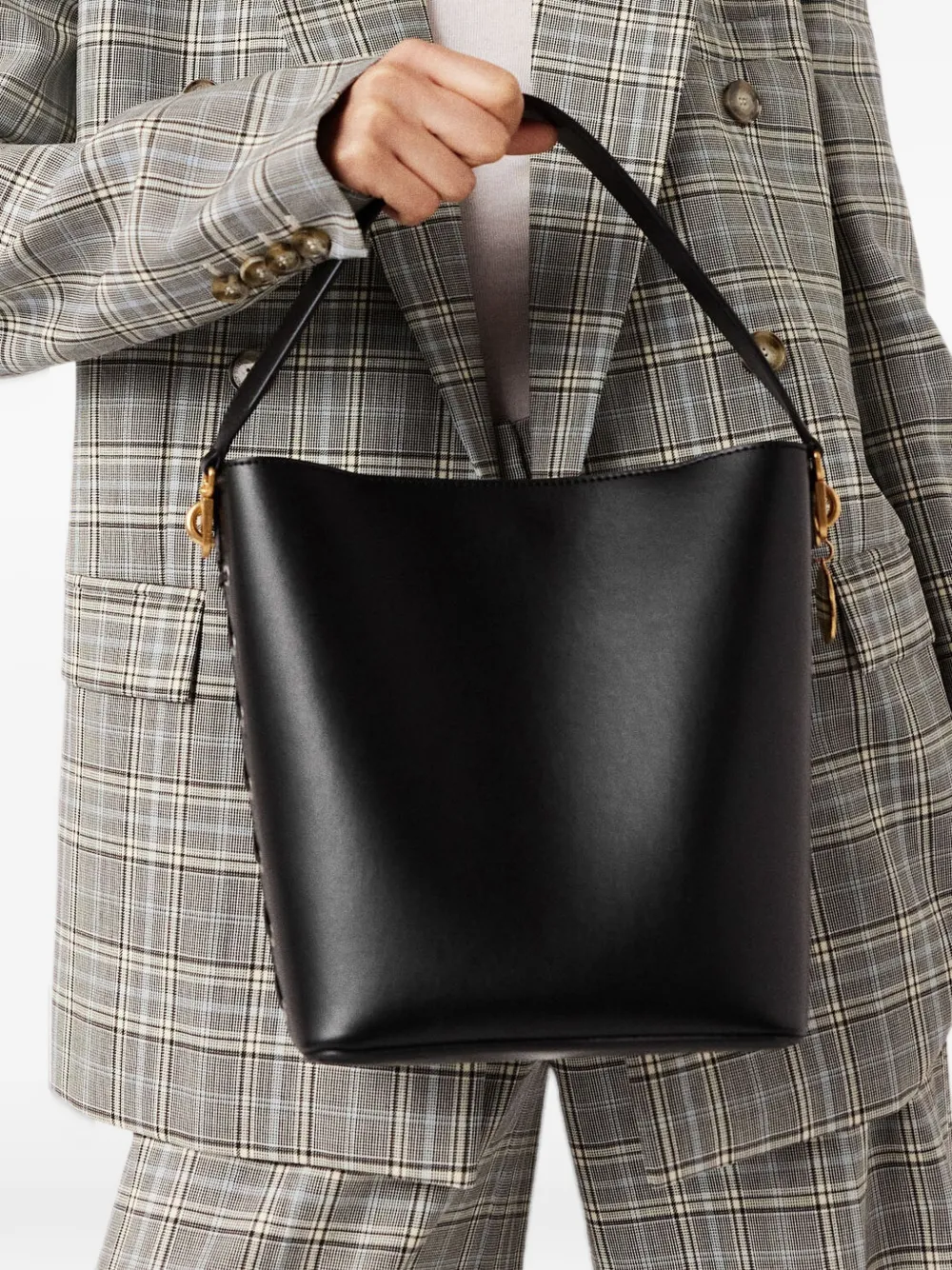 Stella McCartney Frayme shopper Zwart