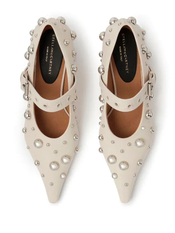 Stella McCartney Elsa スタッズ パンプス | ニュートラル