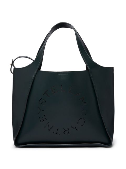 Stella McCartney perforated-logo tote bag Women