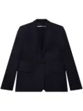 Stella McCartney single-breasted flannel blazer - Blue