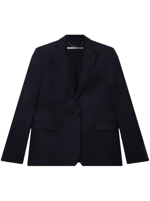 Stella McCartney single-breasted flannel blazer