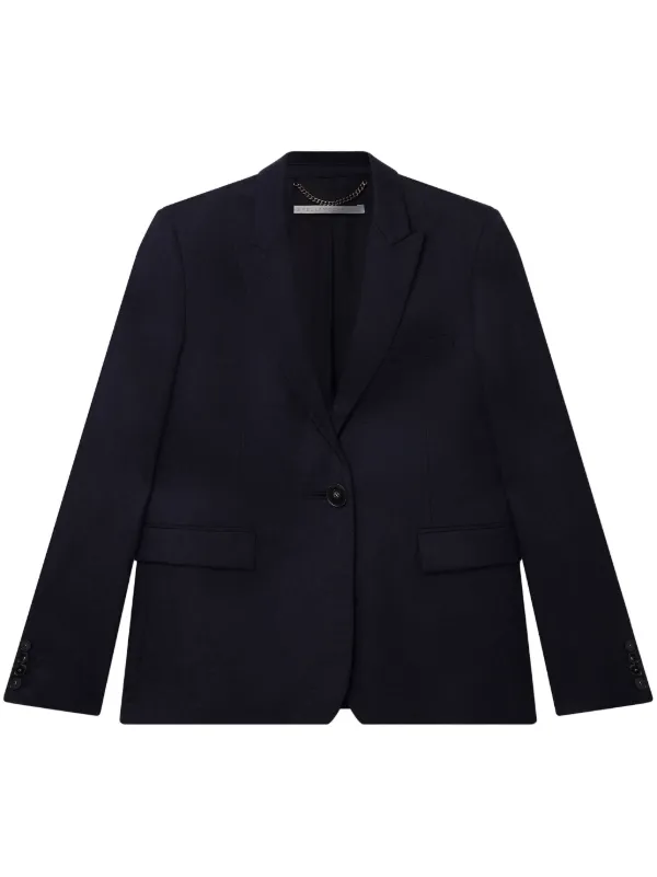 Stella McCartney シングルジャケット | ブルー | FARFETCH JP