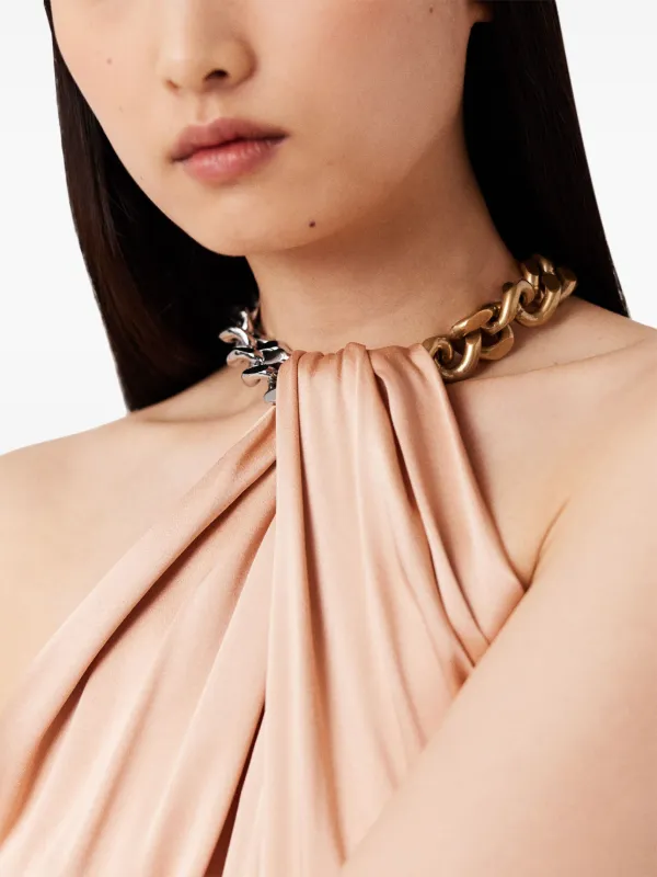 halter y2k dress Y2K Cyber ​​Halter Neck Mini Dress – MAUVSTUDIO® main image 0