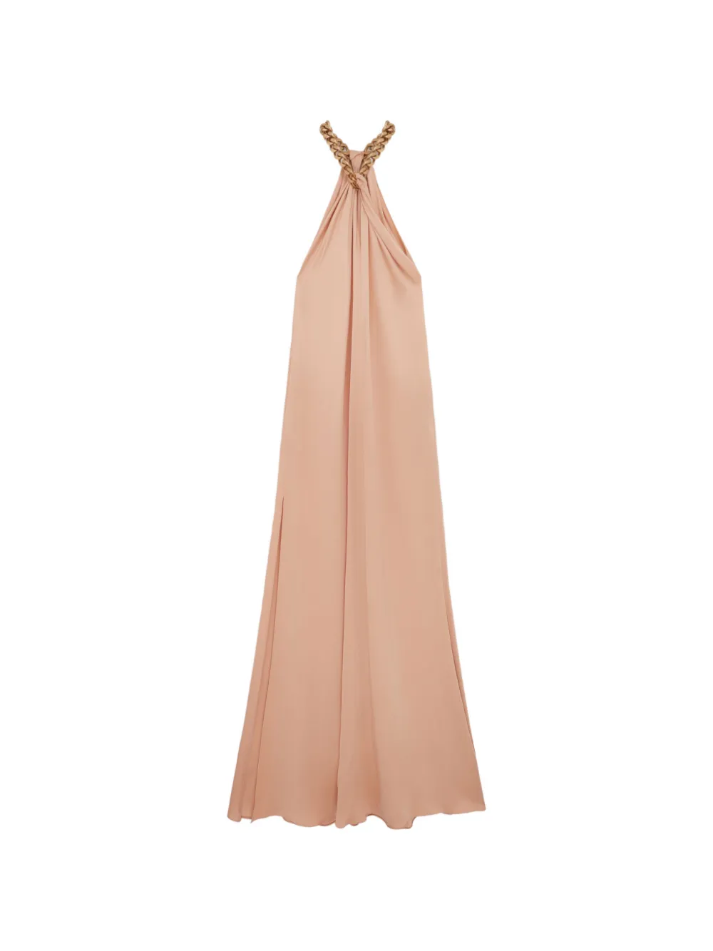 Stella McCartney Avondjurk met halternek Beige