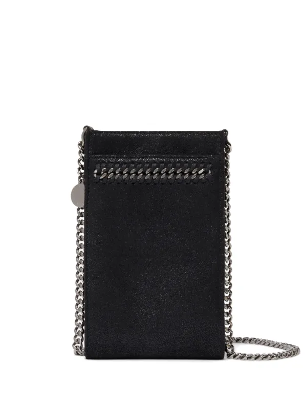 【STELLA MCCARTNEY】Falabella crossbody スマホ ポーチ Stella McCartney Falabella Crossbody Phone Pouch | Black