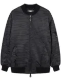 Stella McCartney tiger-print bomber jacket - Black