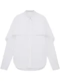 Stella McCartney cape organic cotton shirt - White