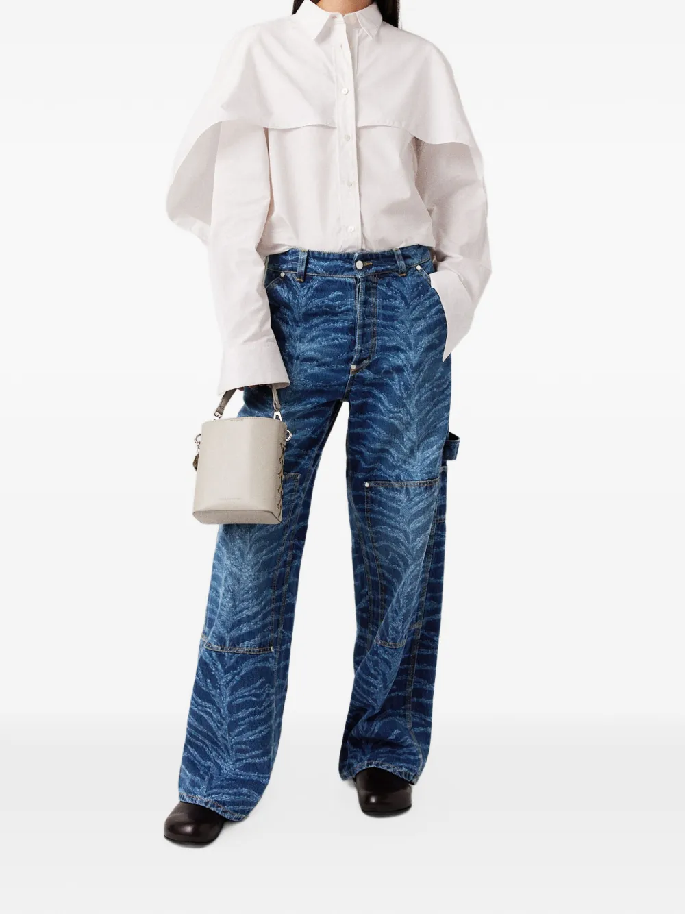Stella McCartney Katoenen blouse Wit