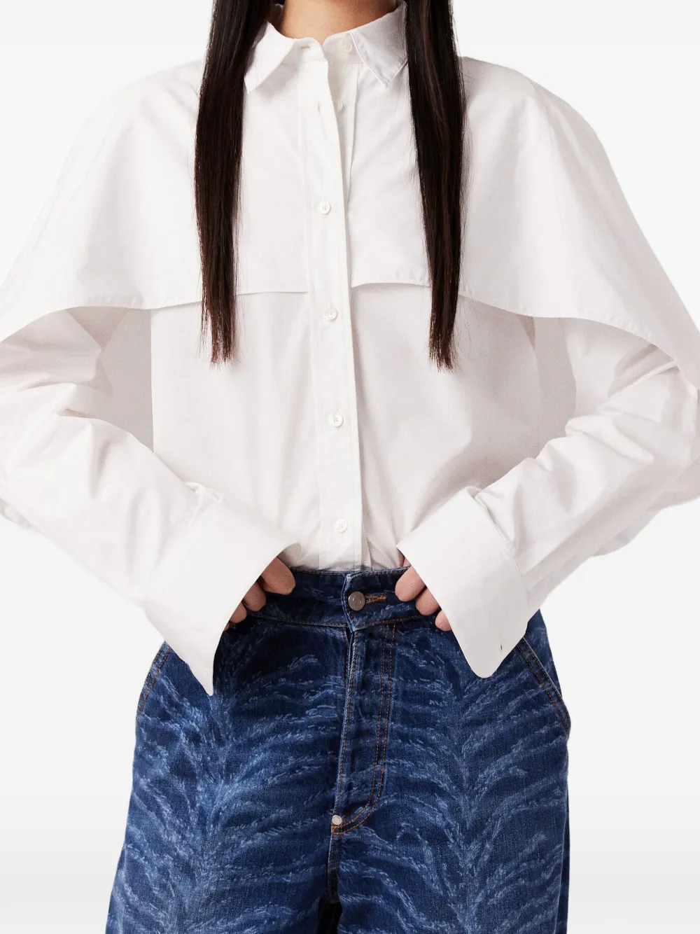 Stella McCartney Katoenen blouse Wit