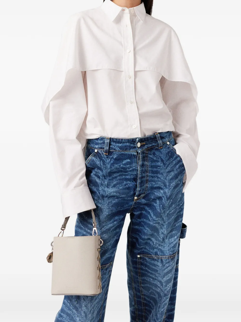 Stella McCartney Katoenen blouse Wit
