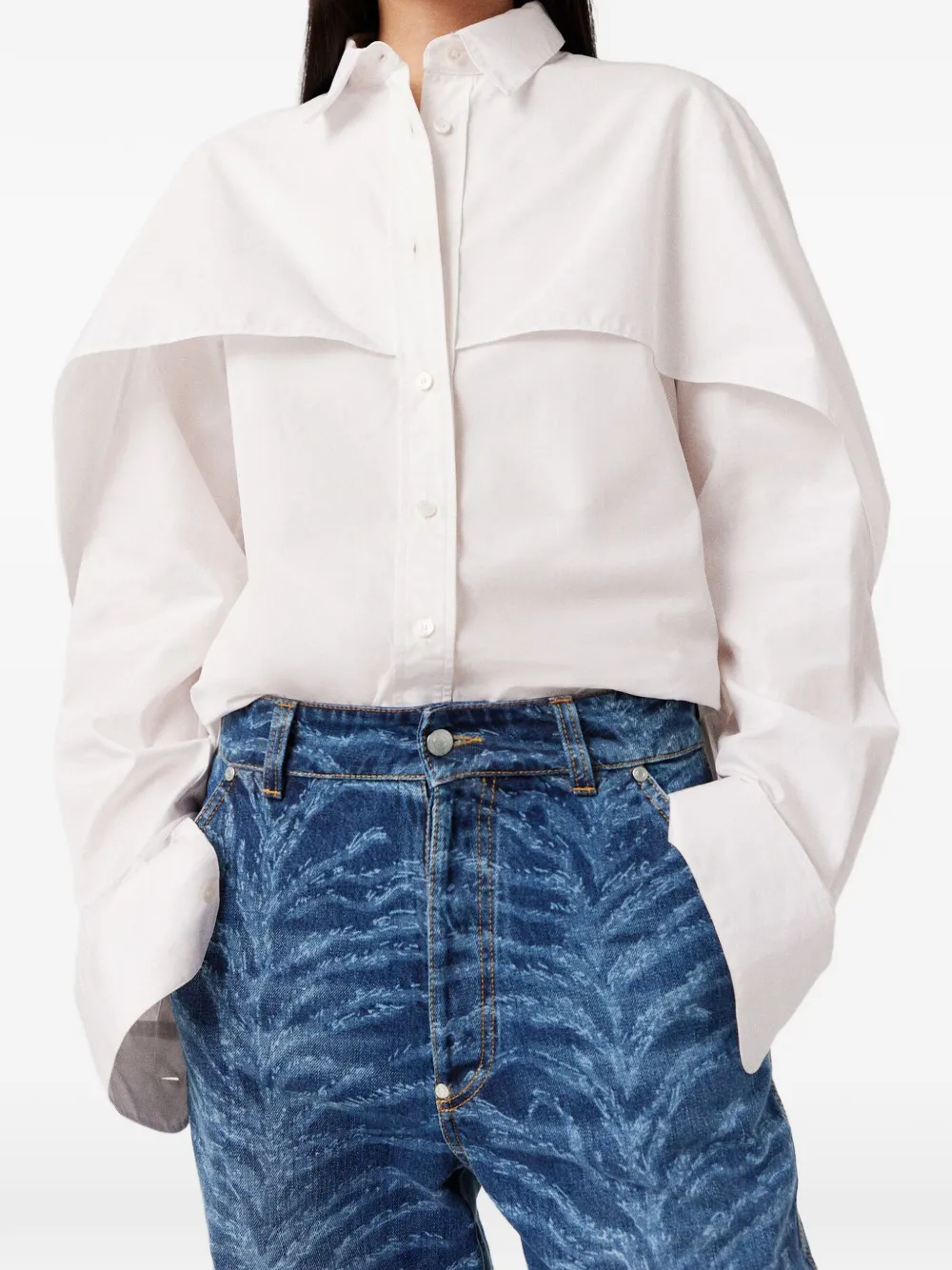Stella McCartney Katoenen blouse Wit
