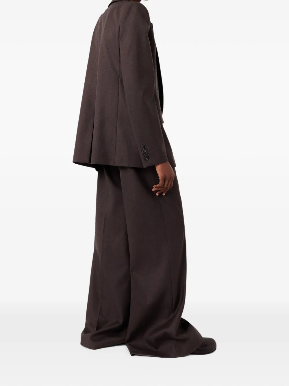 Stella McCartney Flared broek Bruin