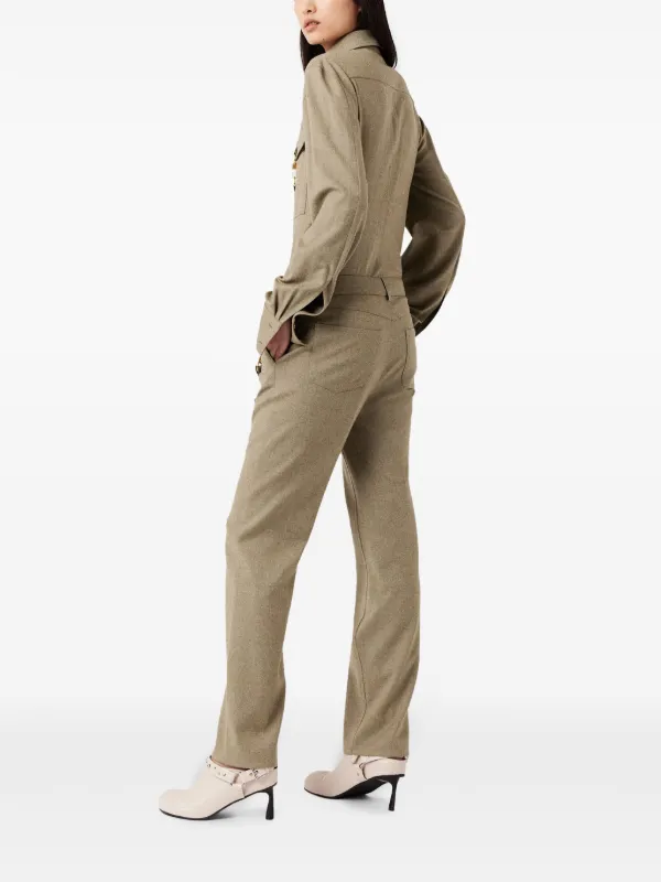 パンツ Stella Mccartney Flannel Trousers Women Black Wool Flannel Tailored Trousers | Stella McCartney US