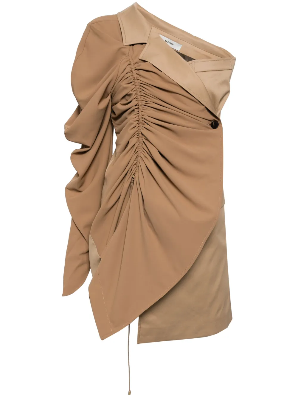 Besfxxk asymmetric blazer mini dress | Neutrals | Image 1