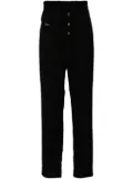 Undercover elasticated waistband cotton trousers - Black