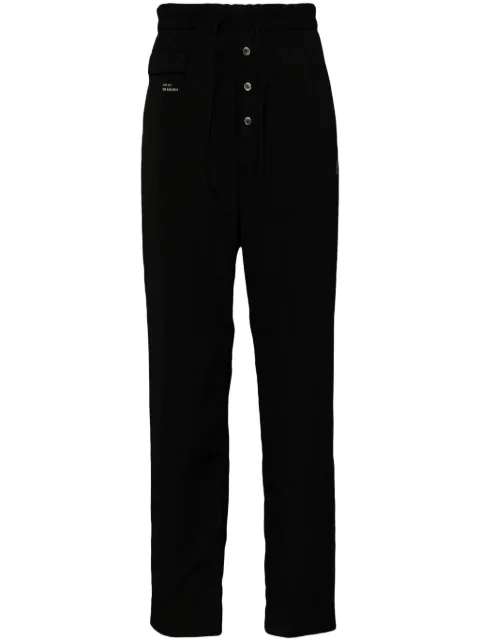 Undercover elasticated waistband cotton trousers