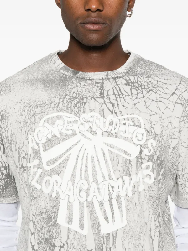 【ACNE STUDIOS】 T-shirt plaster print 23790189_54429640_600.jpg