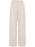 Acne Studios logo-lettering track pants - Grey