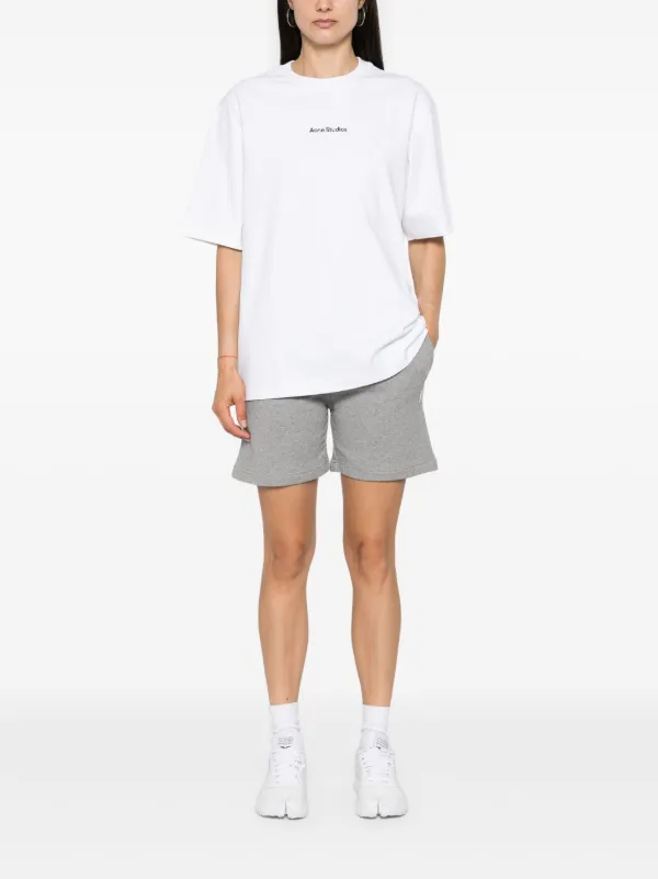 Acne Studios ロゴ Tシャツ | ホワイト | FARFETCH JP
