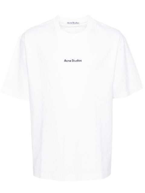 Acne Studios t-shirt en coton à logo imprimé