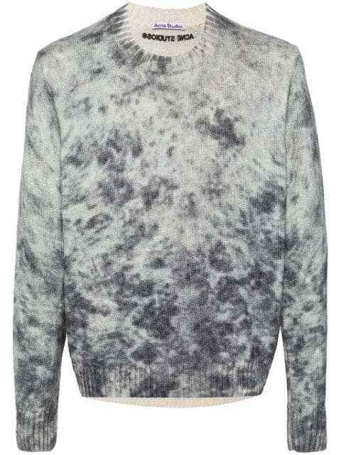 Acne Studios abstract-print jumper