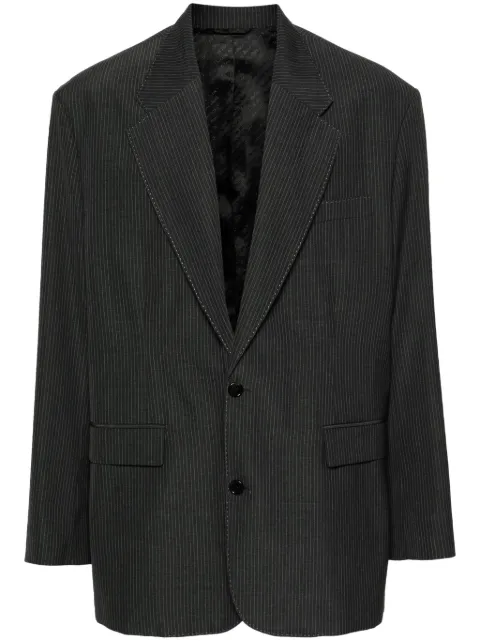 Acne Studios pinstriped single-breasted blazer