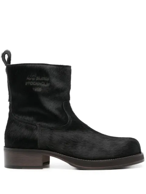 Acne Studios 40mm fur ankle boots