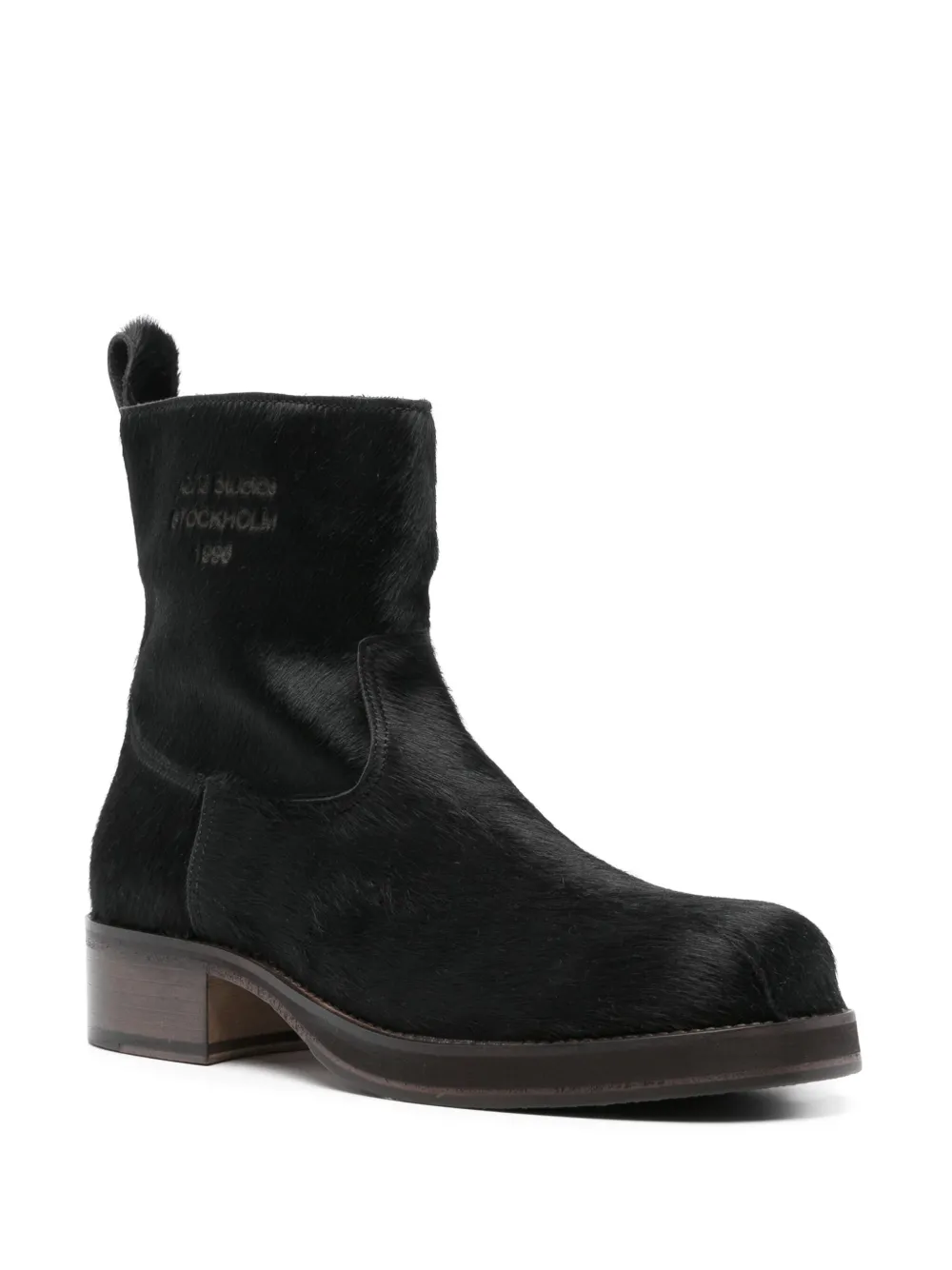 Acne Studios botines con tacón de 40mm | Botas biker | Image 2