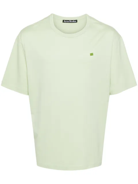 Acne Studios logo-patch organic cotton T-shirt