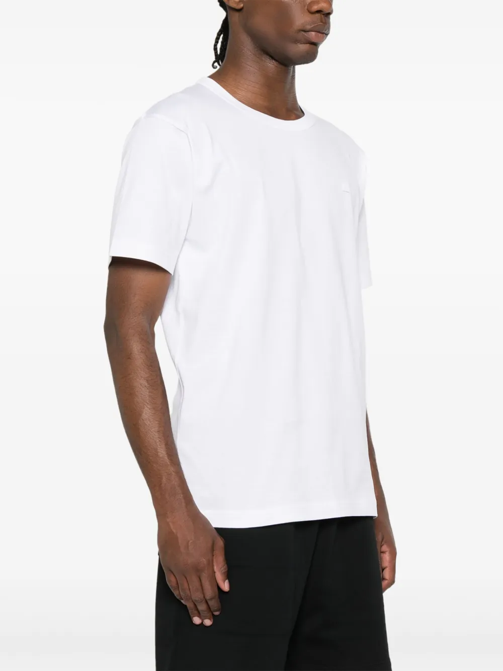 Acne Studios T-shirt met logopatch Wit