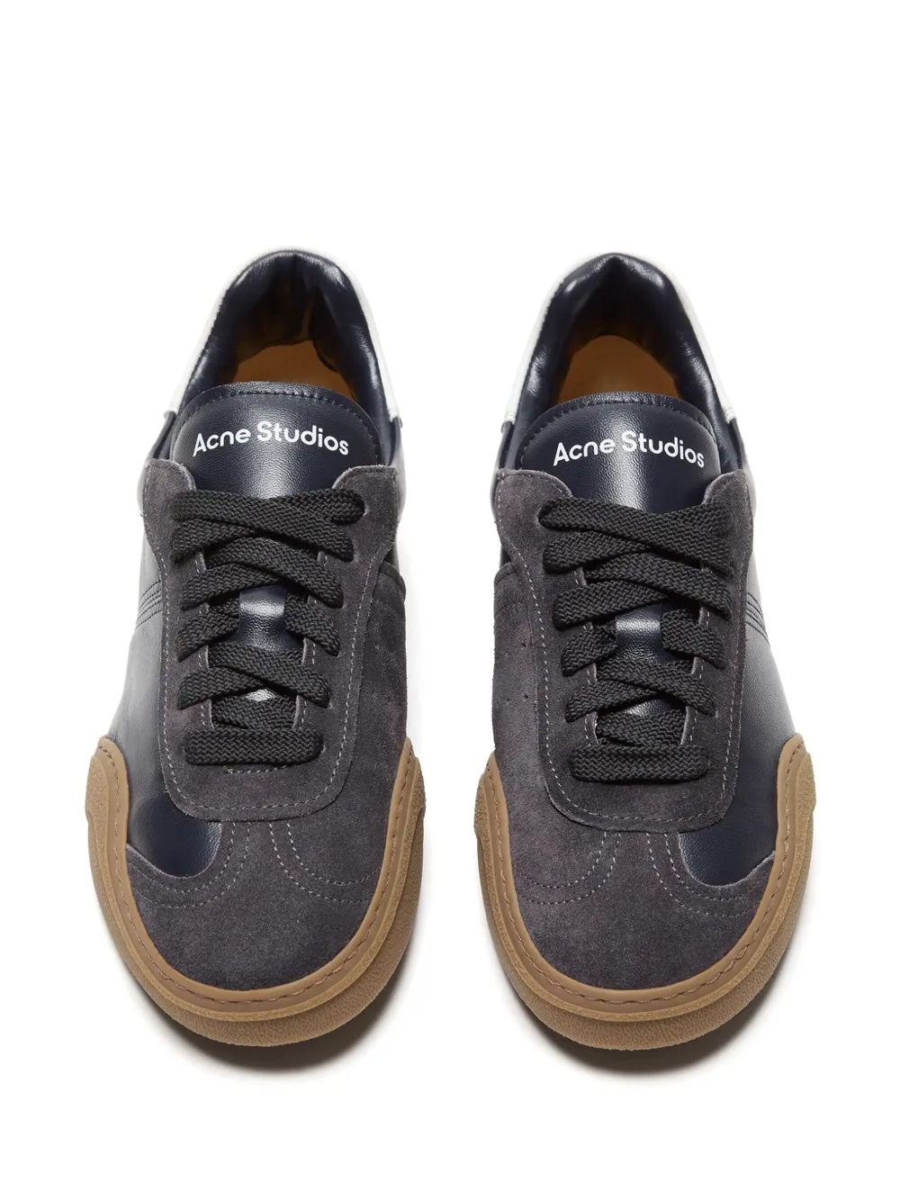 Acne Studios patchwork trainer Black