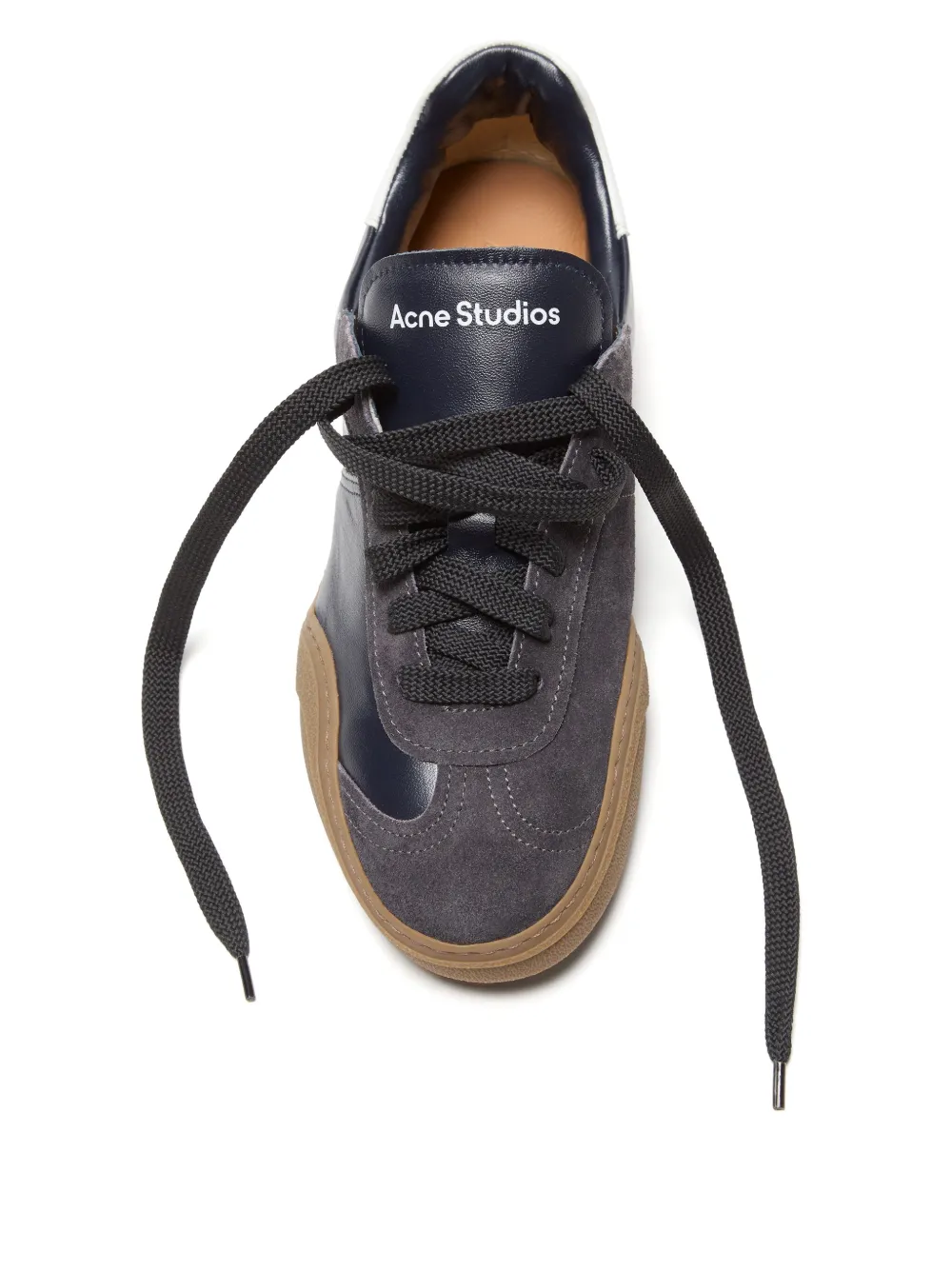 Acne Studios patchwork trainer Black