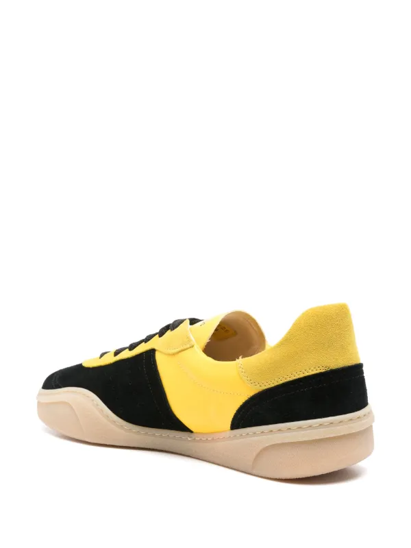 Acne Studios ローカット レザースニーカー | イエロー Acne Studios ローカット レザースニーカー | イエロー