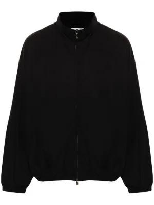 Acne Studios サテン ボンバージャケット | グレー | FARFETCH JP