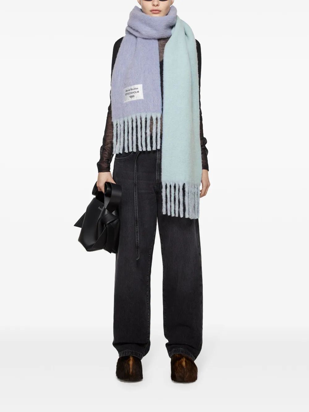 acne studios フリンジアルパカスカーフ ACNE STUDIOS】フリンジアルパカスカーフ | idealclasse