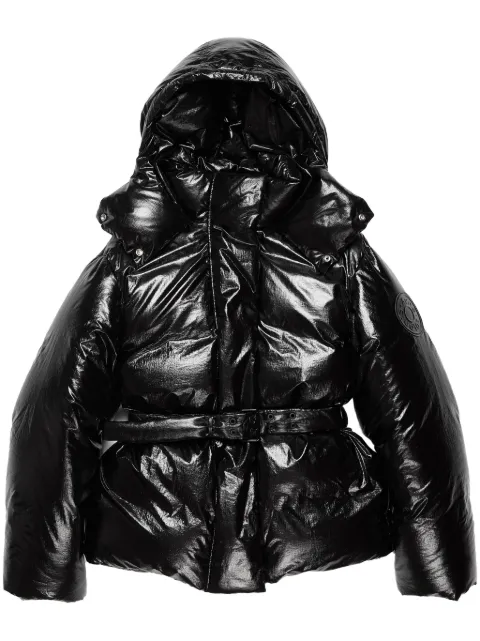 Acne Studios belted puffer jacket