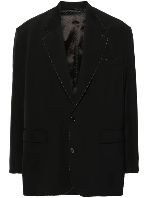 Acne Studios blazer con costuras en contraste