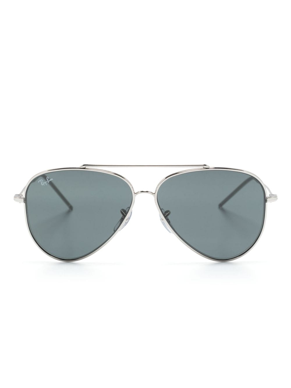 Ray Ban Aviator Reverse Aviator-frame Sunglasses In Metallic
