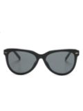 Miu Miu Eyewear oval-frame sunglasses - Black