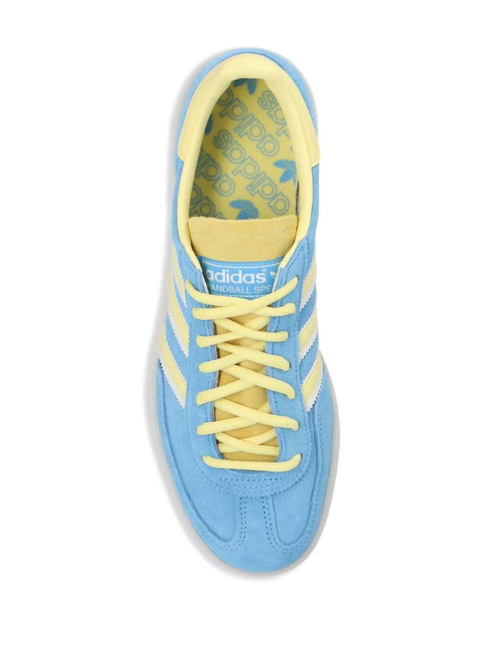 Shop Adidas Originals Handball Spezial Suede Sneakers In Blue