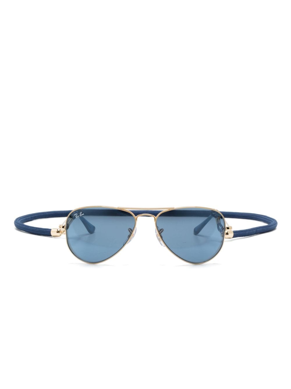 Ray-ban Junior Kids' Aviator-frame Sunglassesaviator-frame Sunglasses In Gold