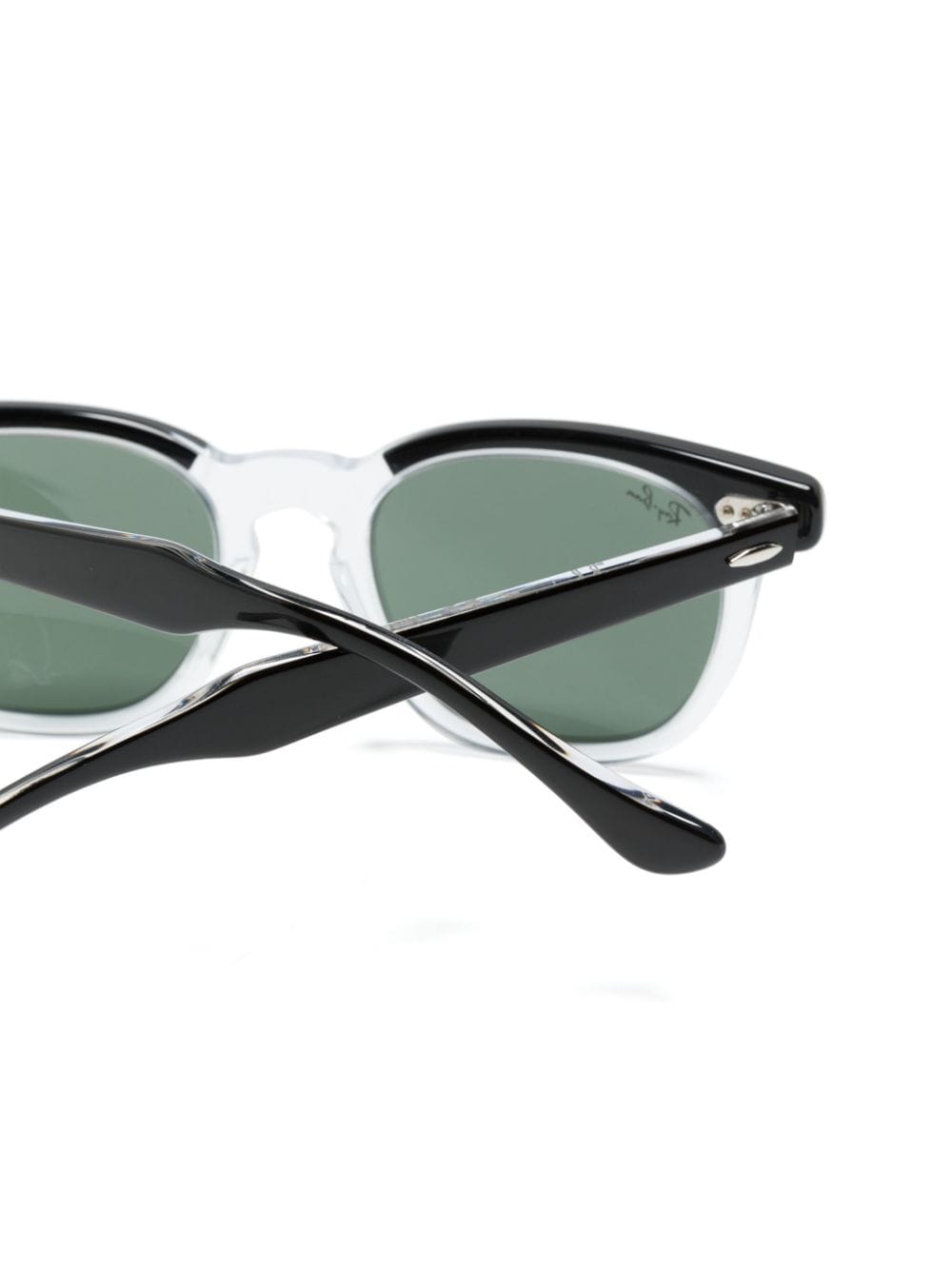 Shop Ray-ban Junior Square-frame Sunglasses In Black