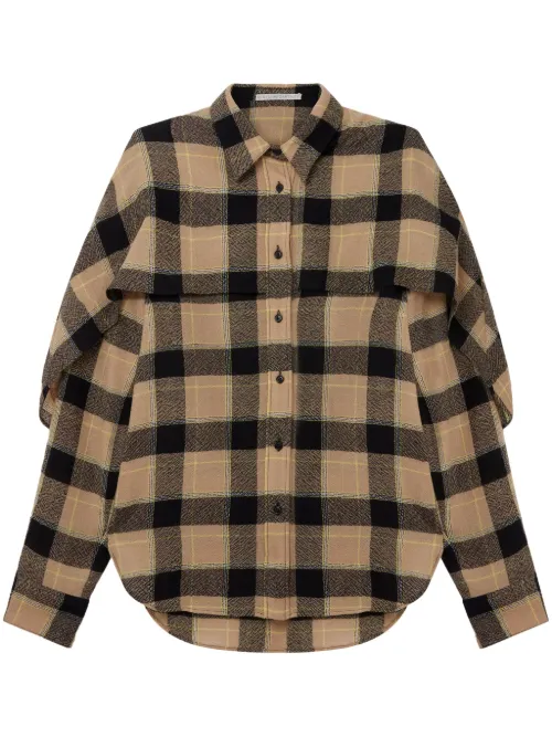 Chemise à carreaux - Stella McCartney - Modalova