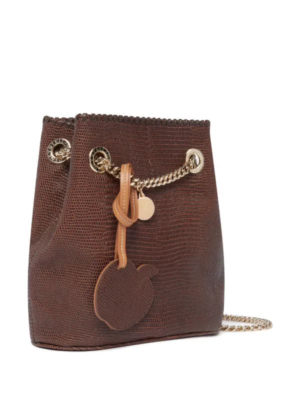 Stella McCartney ファラベラ バケットバッグ | ブラウン | FARFETCH JP