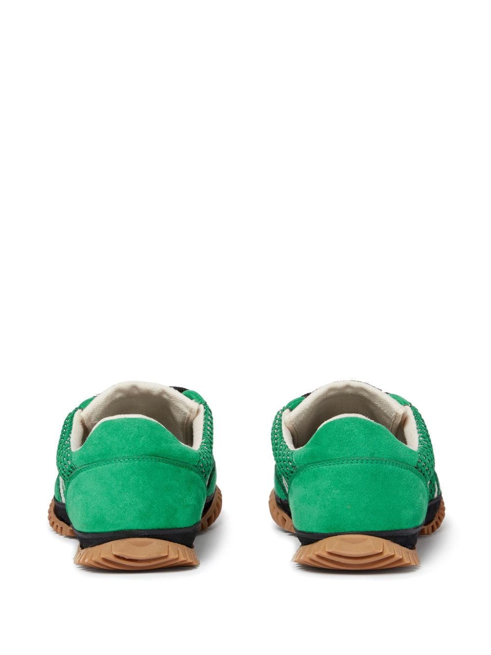 Shop Stella Mccartney S-wave Low-top Sneakers In Green